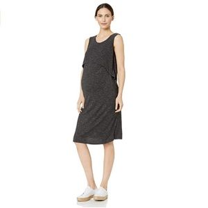 Ripe Maternity Nursing Midi Dress